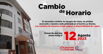 SOLICITUDES DE CAMBIO DE HORARIO 2023-2